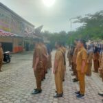 Perihal : upacara hari senin Hari \ tgl : 18 juli 2021 Pembina : kabid PBB P2 Pemimpin : kasubbag umum